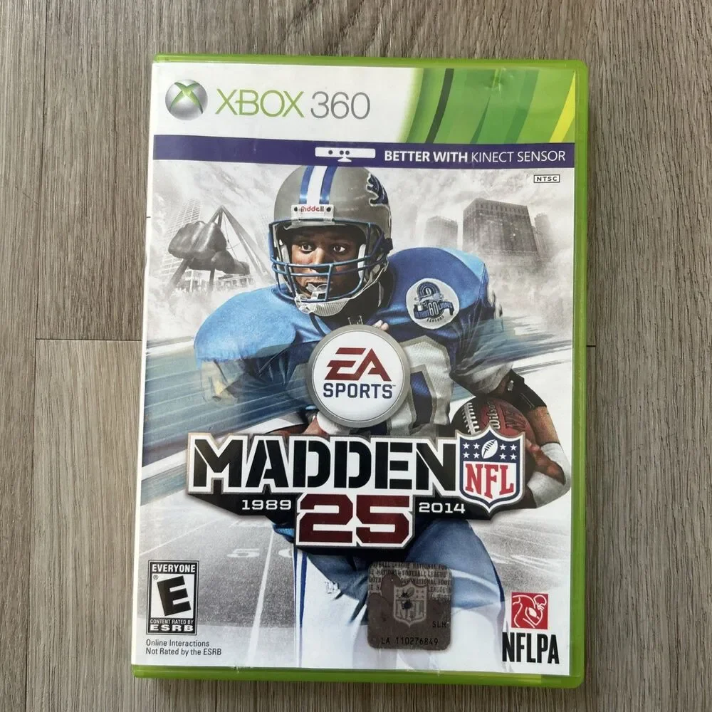 Xbox 360 Madden NFL 25 2014 Complete CIB Game w/ Inserts Tested Works